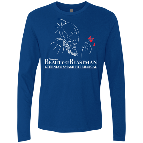 T-Shirts Royal / Small Beauty and the Beastman Men's Premium Long Sleeve