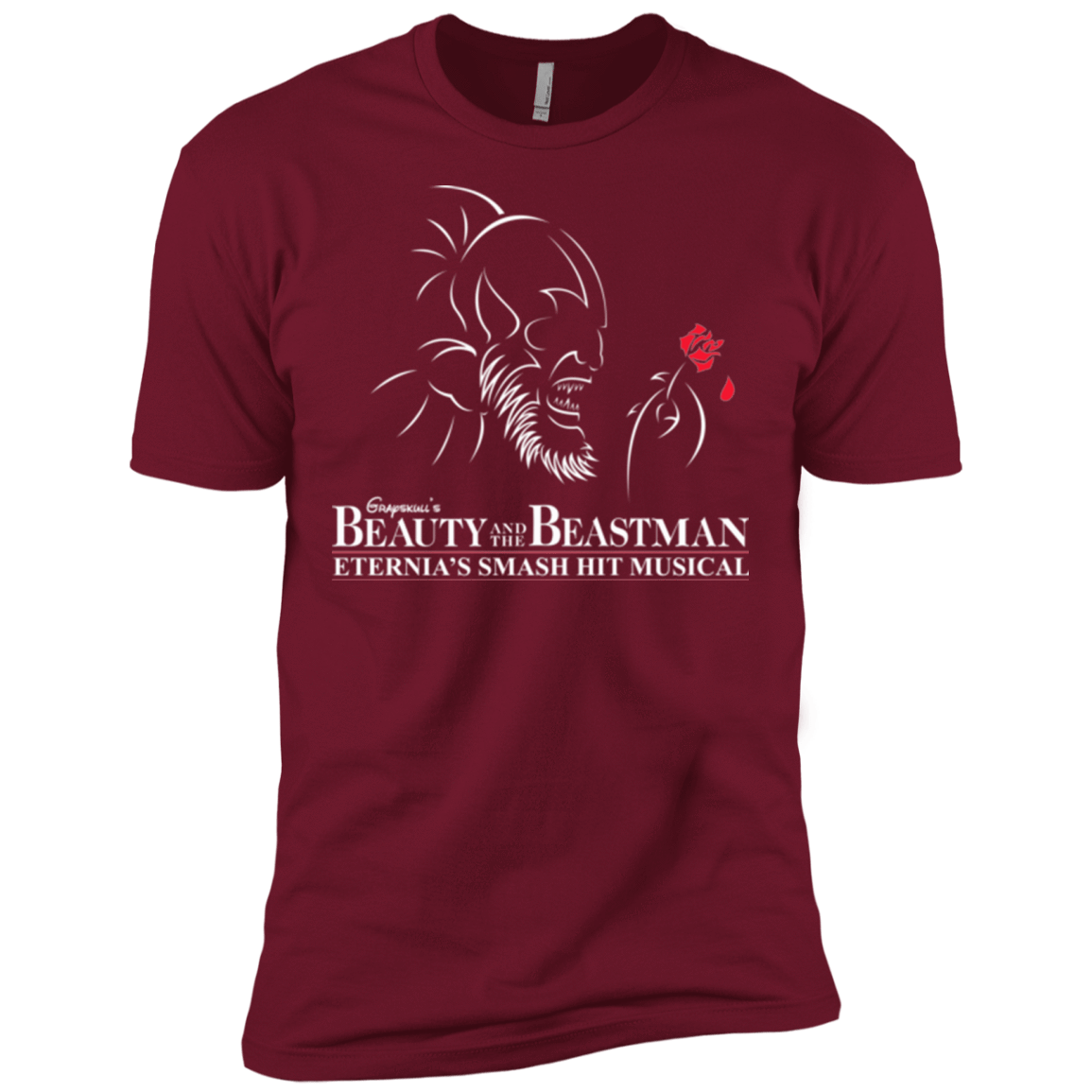 T-Shirts Cardinal / X-Small Beauty and the Beastman Men's Premium T-Shirt