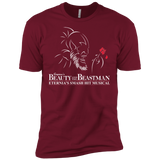 T-Shirts Cardinal / X-Small Beauty and the Beastman Men's Premium T-Shirt