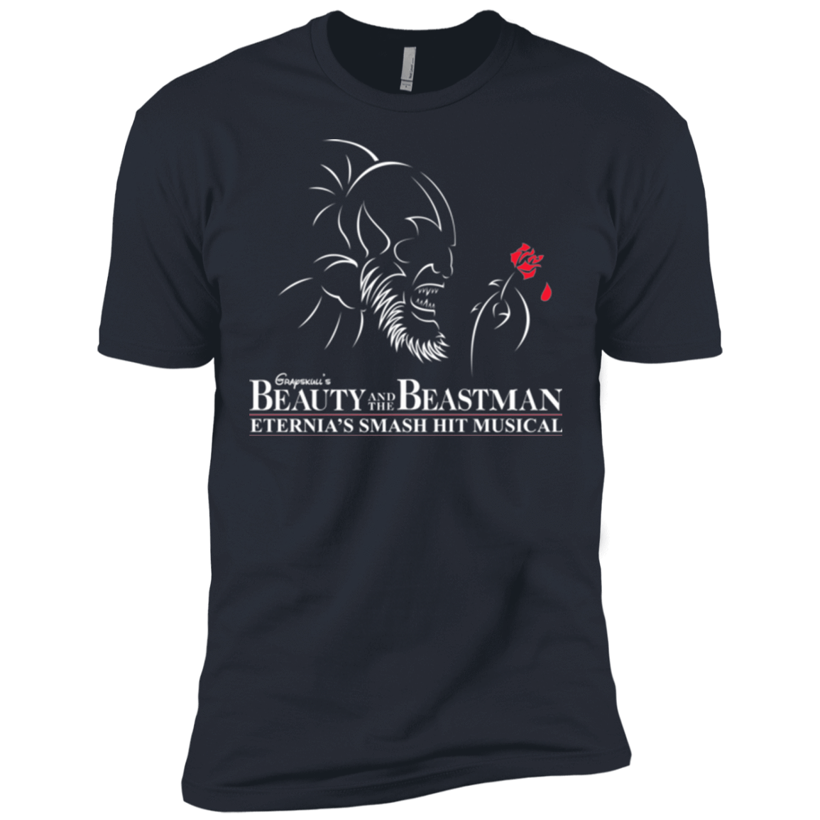 T-Shirts Indigo / X-Small Beauty and the Beastman Men's Premium T-Shirt