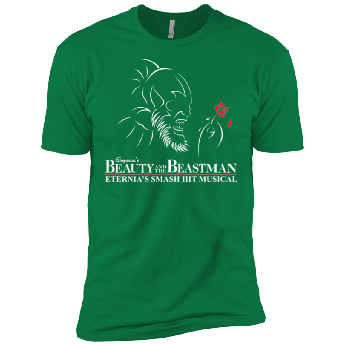 T-Shirts Kelly Green / X-Small Beauty and the Beastman Men's Premium T-Shirt