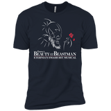 T-Shirts Midnight Navy / X-Small Beauty and the Beastman Men's Premium T-Shirt