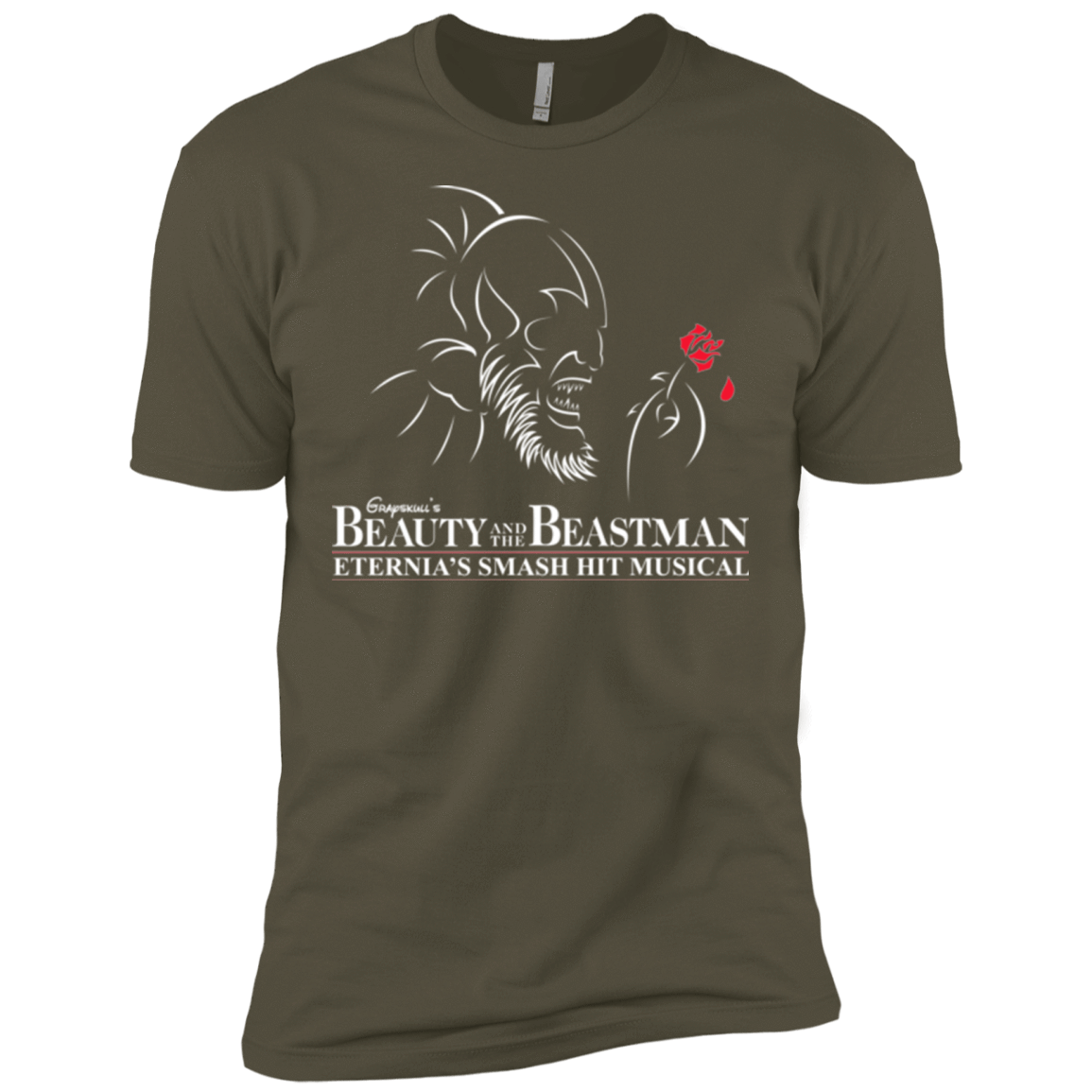 T-Shirts Military Green / X-Small Beauty and the Beastman Men's Premium T-Shirt