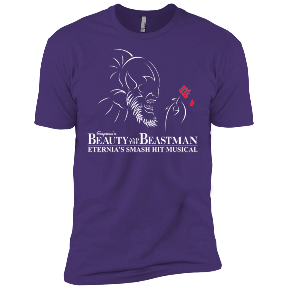 T-Shirts Purple / X-Small Beauty and the Beastman Men's Premium T-Shirt