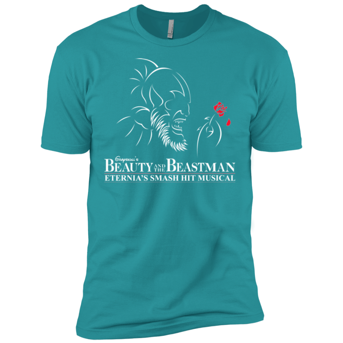 T-Shirts Tahiti Blue / X-Small Beauty and the Beastman Men's Premium T-Shirt