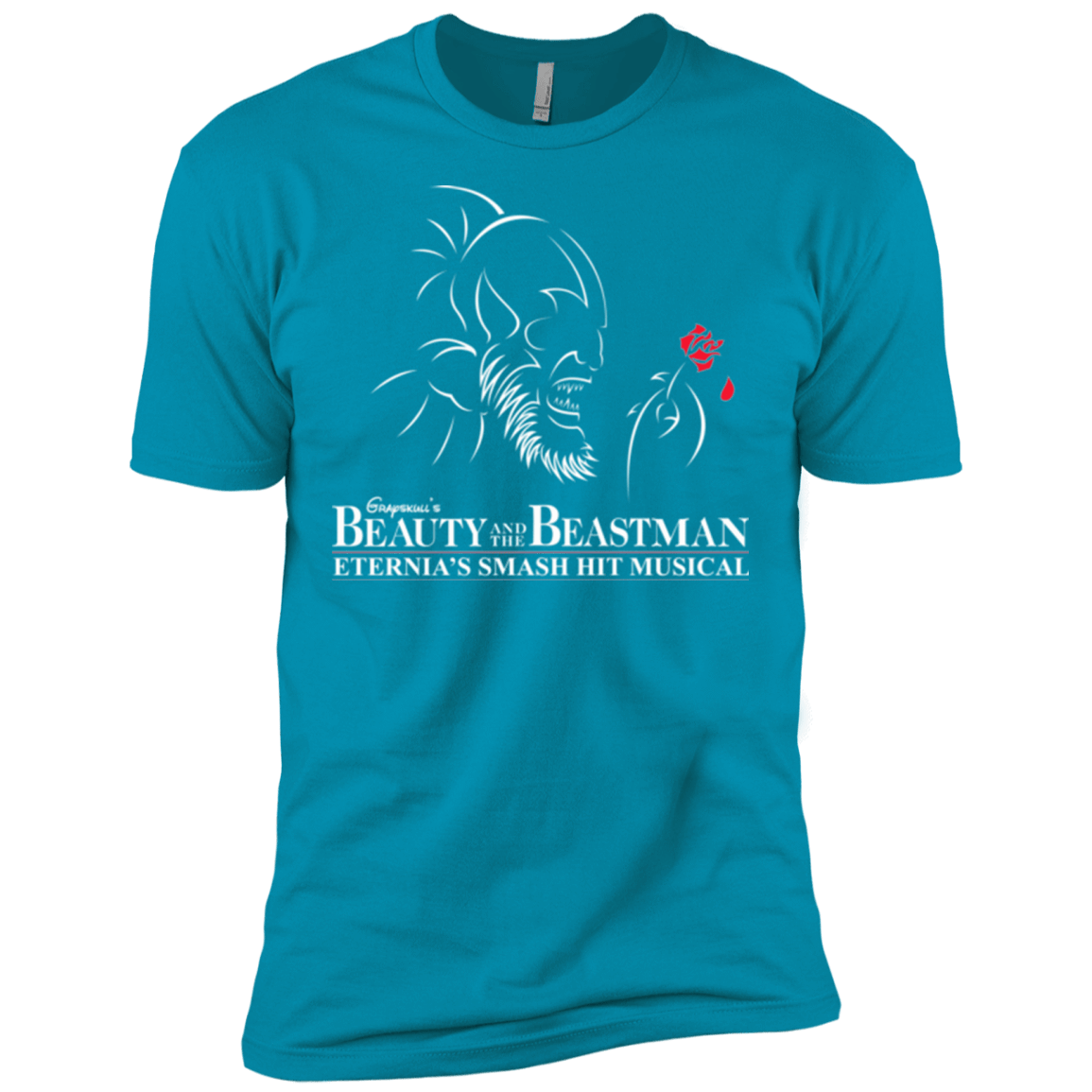 T-Shirts Turquoise / X-Small Beauty and the Beastman Men's Premium T-Shirt