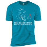 T-Shirts Turquoise / X-Small Beauty and the Beastman Men's Premium T-Shirt