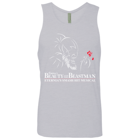 T-Shirts Heather Grey / Small Beauty and the Beastman Men's Premium Tank Top