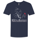 T-Shirts Midnight Navy / X-Small Beauty and the Beastman Men's Premium V-Neck