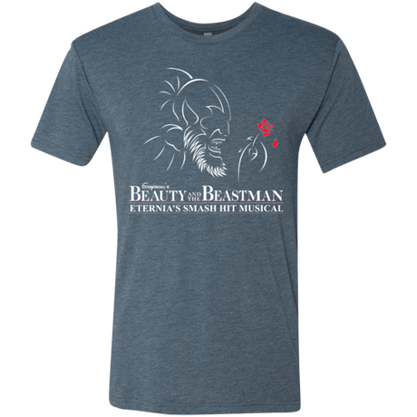 T-Shirts Indigo / Small Beauty and the Beastman Men's Triblend T-Shirt