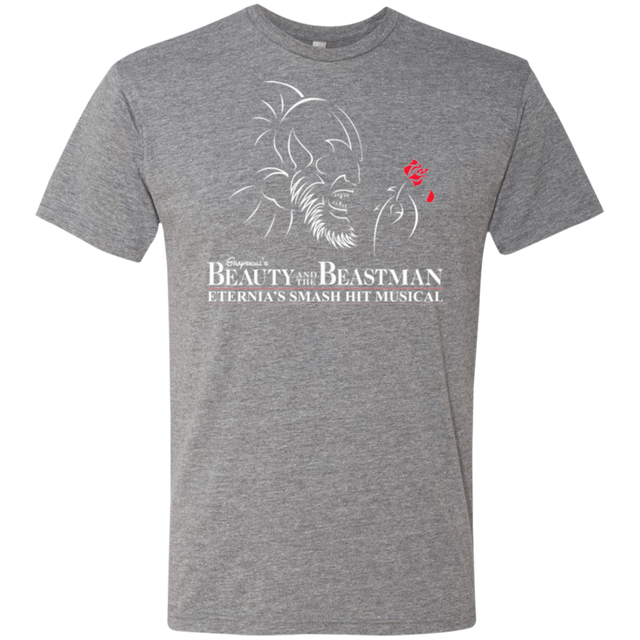 T-Shirts Premium Heather / Small Beauty and the Beastman Men's Triblend T-Shirt