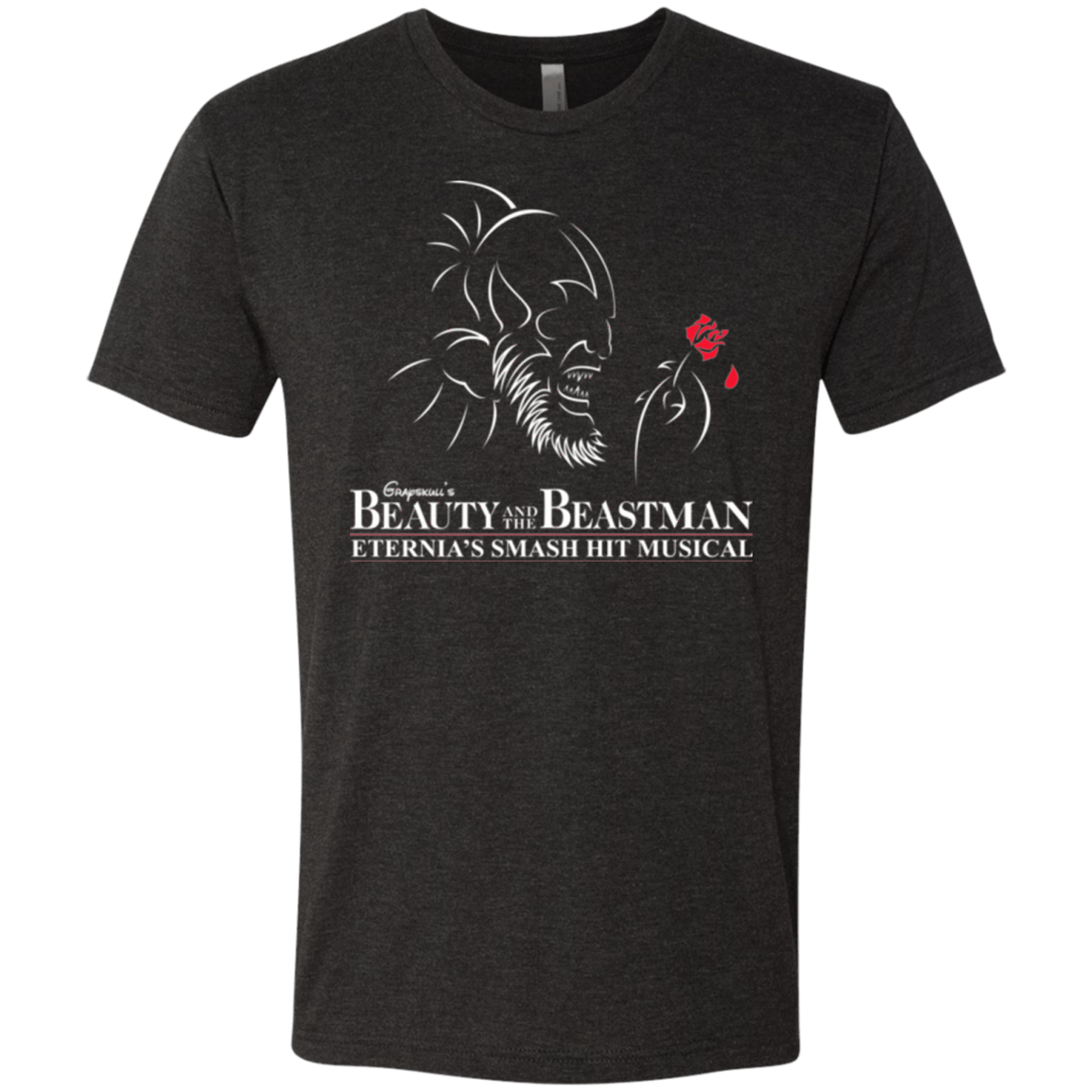T-Shirts Vintage Black / Small Beauty and the Beastman Men's Triblend T-Shirt