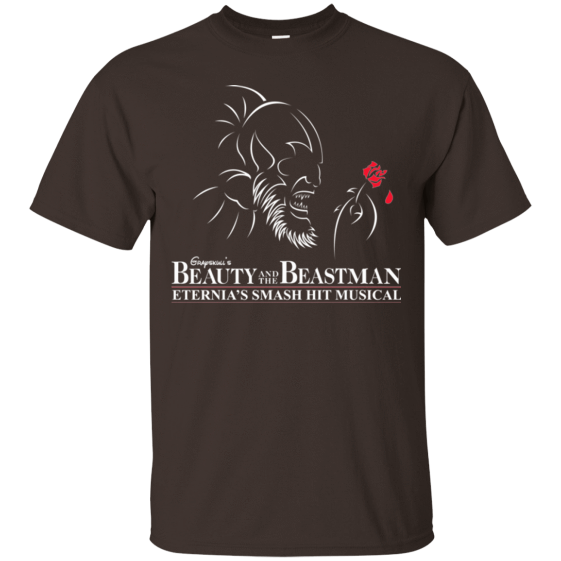 T-Shirts Dark Chocolate / Small Beauty and the Beastman T-Shirt