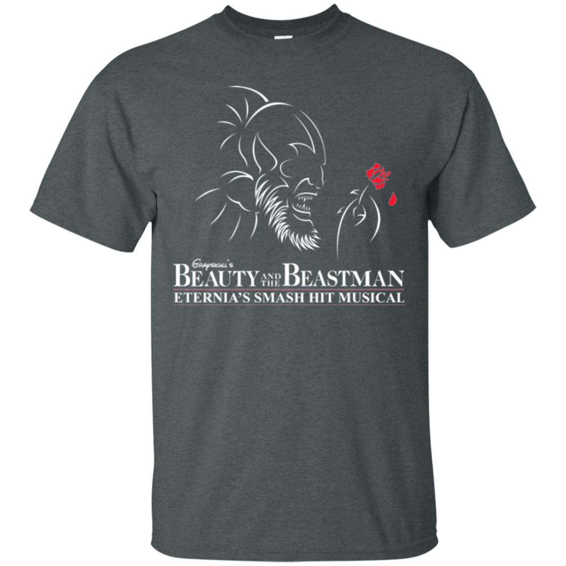 T-Shirts Dark Heather / Small Beauty and the Beastman T-Shirt