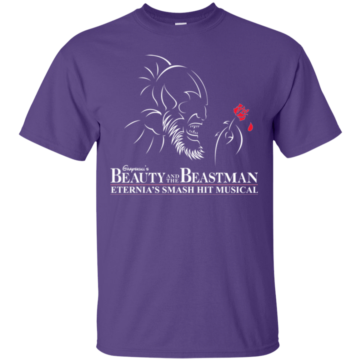 T-Shirts Purple / Small Beauty and the Beastman T-Shirt