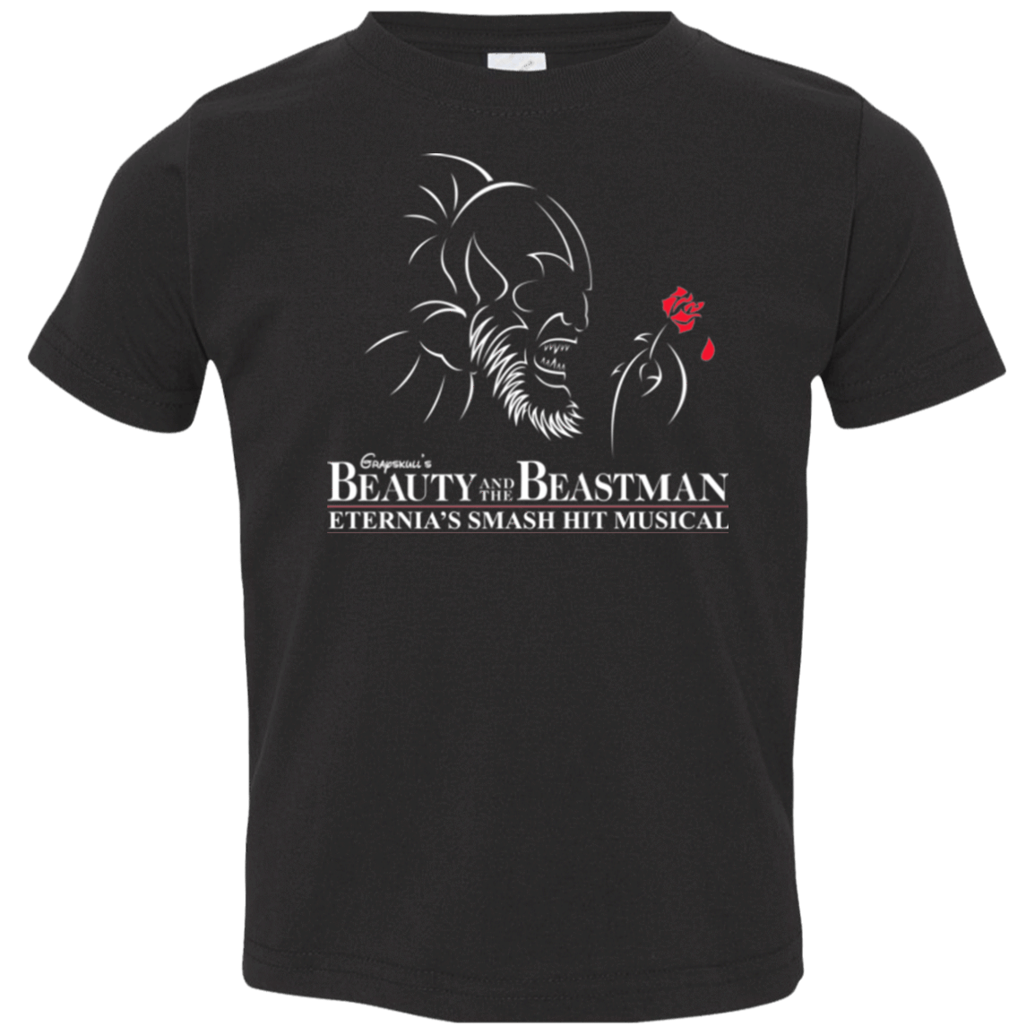 T-Shirts Black / 2T Beauty and the Beastman Toddler Premium T-Shirt