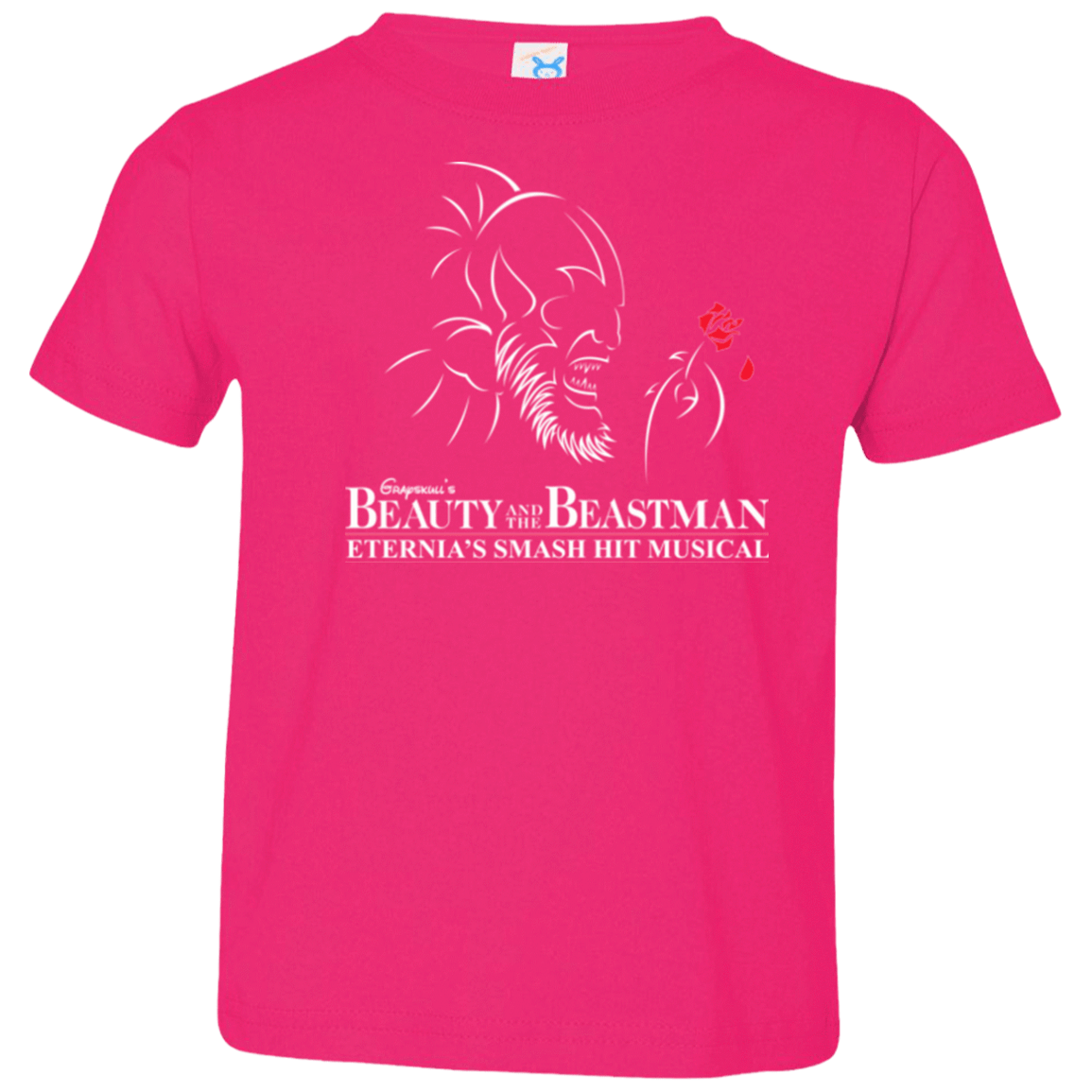 T-Shirts Hot Pink / 2T Beauty and the Beastman Toddler Premium T-Shirt