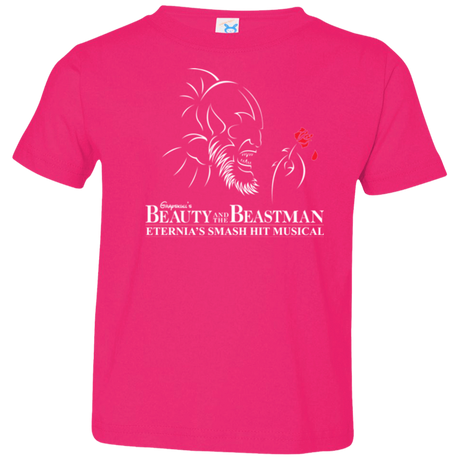 T-Shirts Hot Pink / 2T Beauty and the Beastman Toddler Premium T-Shirt