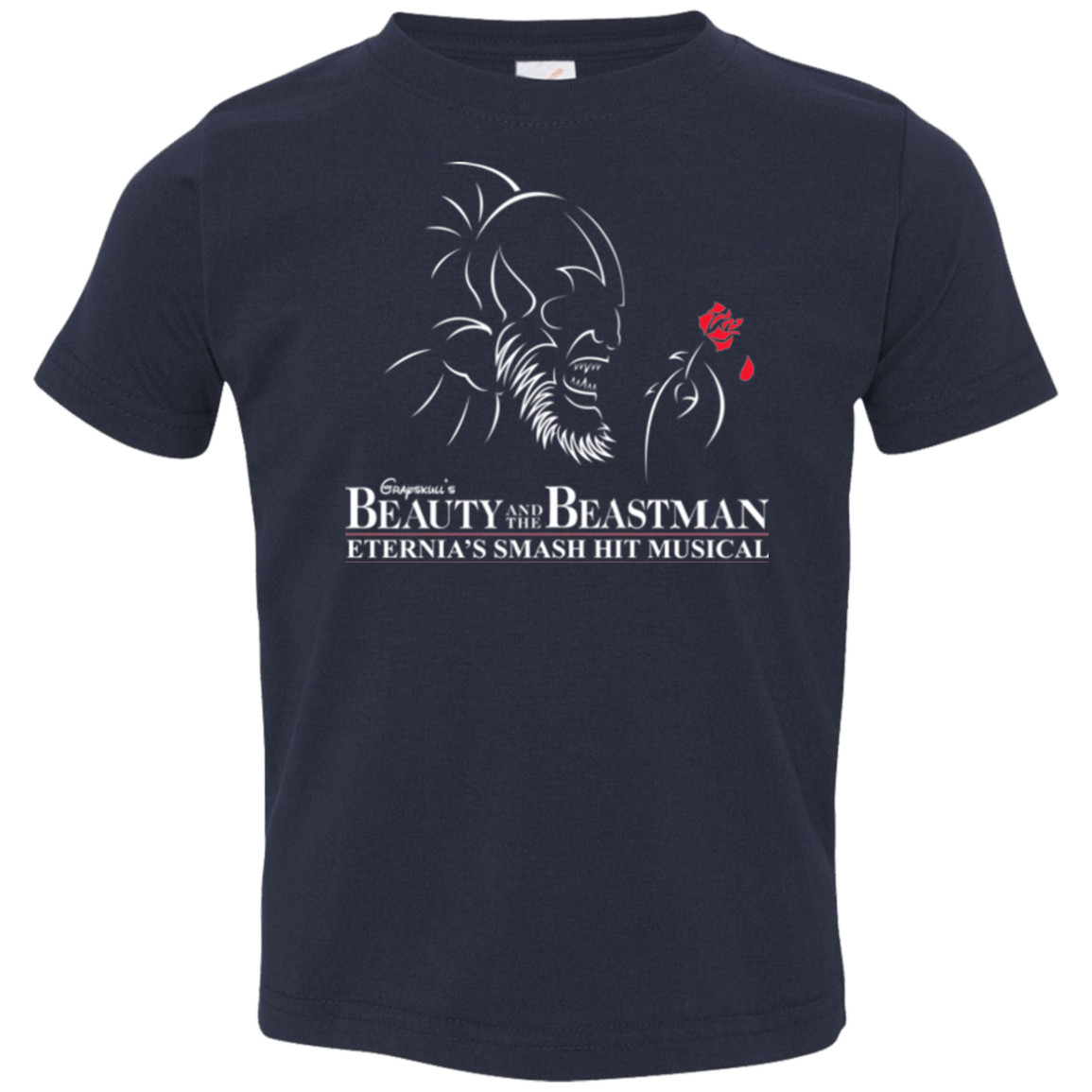 T-Shirts Navy / 2T Beauty and the Beastman Toddler Premium T-Shirt