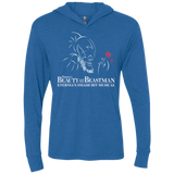 T-Shirts Vintage Royal / X-Small Beauty and the Beastman Triblend Long Sleeve Hoodie Tee