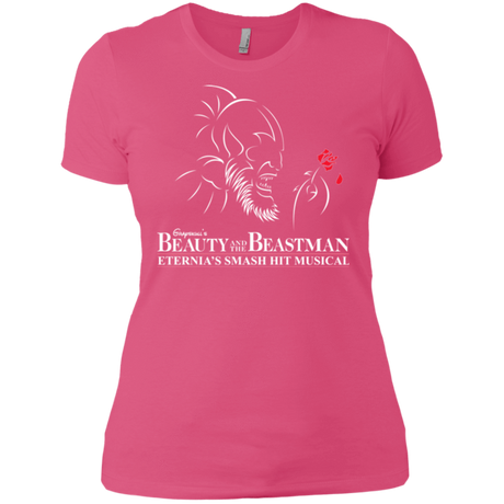T-Shirts Hot Pink / X-Small Beauty and the Beastman Women's Premium T-Shirt