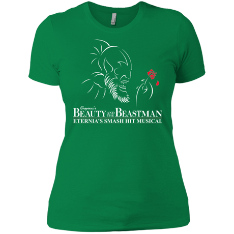 T-Shirts Kelly Green / X-Small Beauty and the Beastman Women's Premium T-Shirt