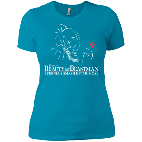 T-Shirts Turquoise / X-Small Beauty and the Beastman Women's Premium T-Shirt