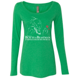 T-Shirts Envy / Small Beauty and the Beastman Women's Triblend Long Sleeve Shirt