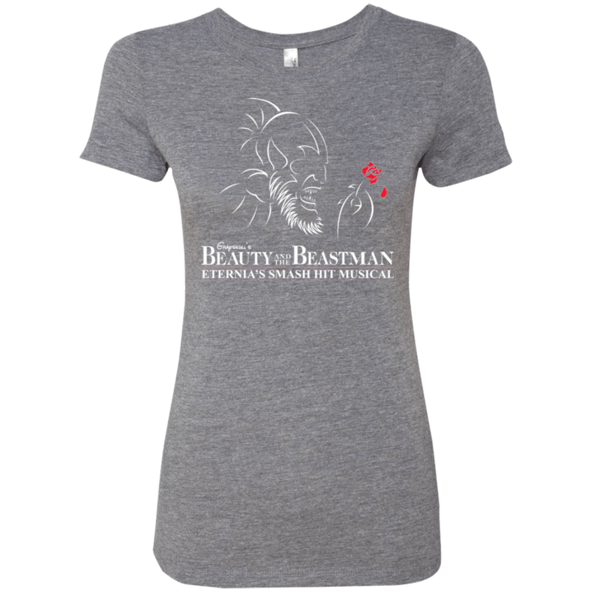 T-Shirts Premium Heather / Small Beauty and the Beastman Women's Triblend T-Shirt