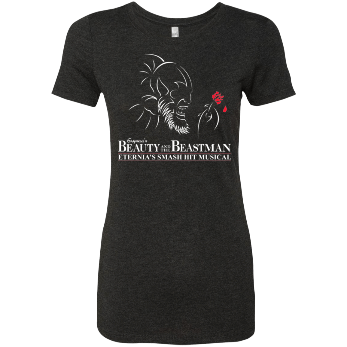 T-Shirts Vintage Black / Small Beauty and the Beastman Women's Triblend T-Shirt