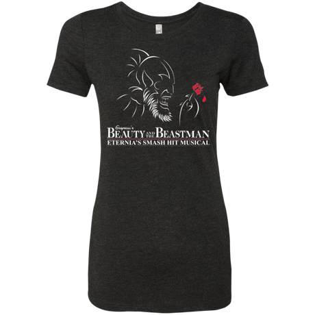 T-Shirts Vintage Black / Small Beauty and the Beastman Women's Triblend T-Shirt