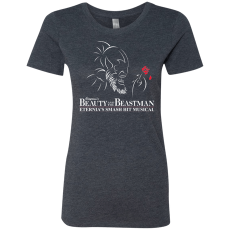 T-Shirts Vintage Navy / Small Beauty and the Beastman Women's Triblend T-Shirt
