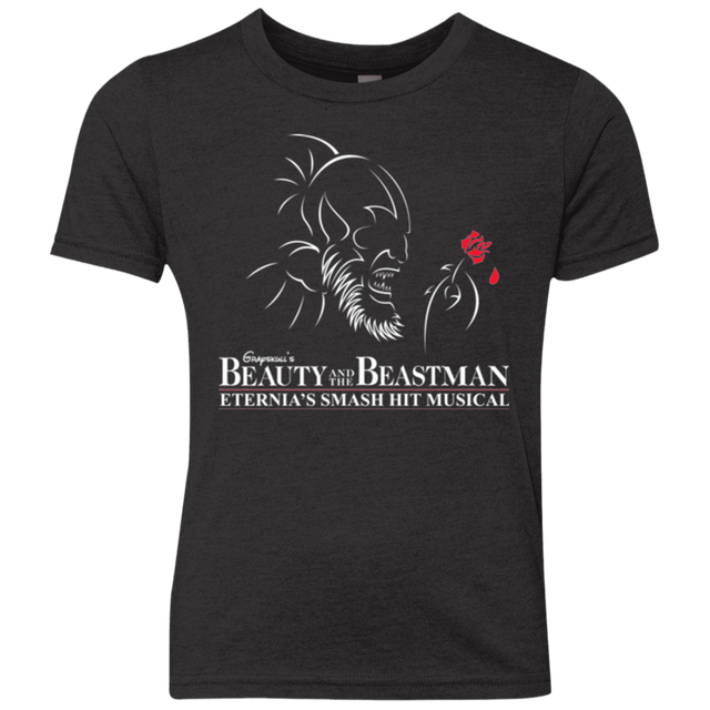 T-Shirts Vintage Black / YXS Beauty and the Beastman Youth Triblend T-Shirt