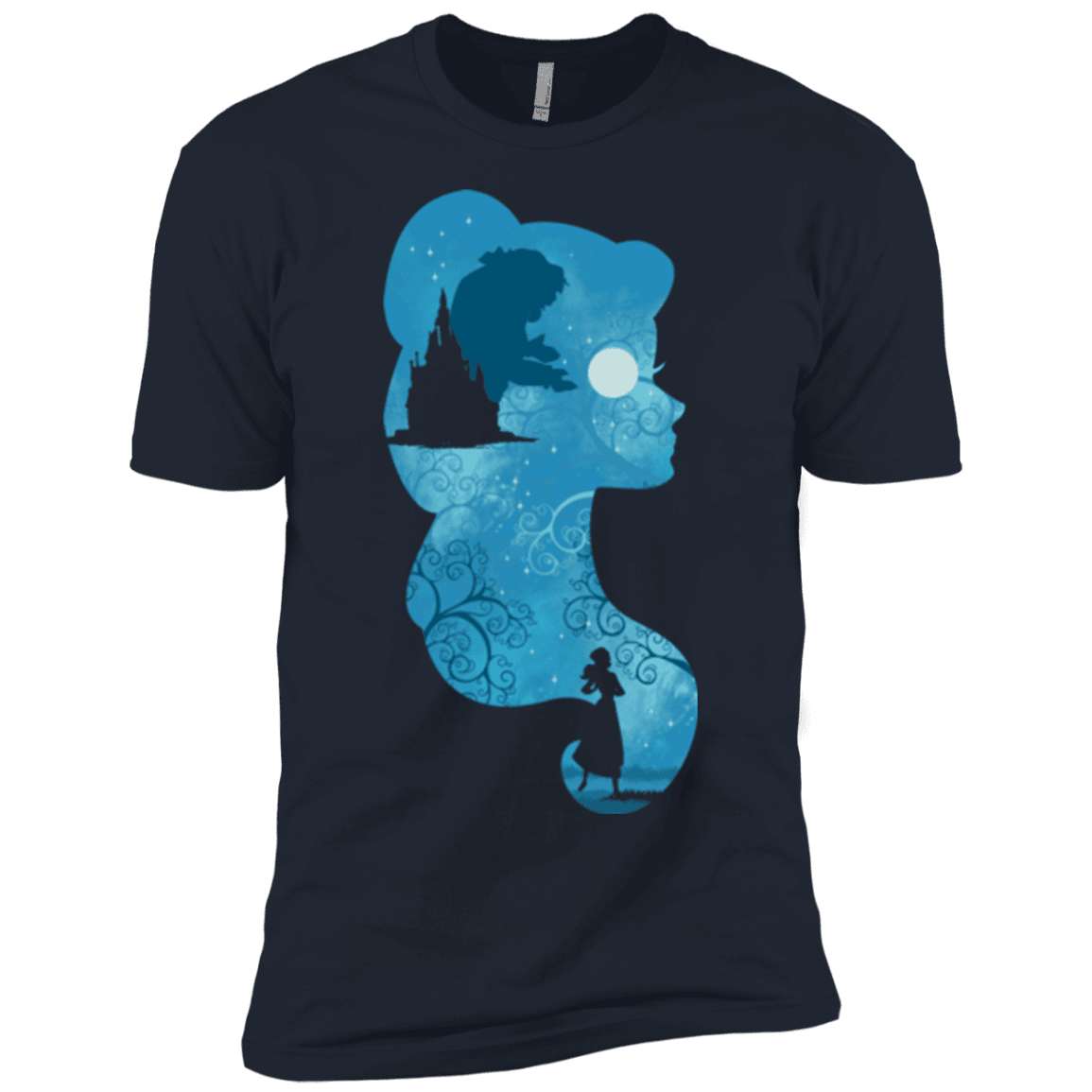 T-Shirts Midnight Navy / YXS Beauty Portrait Boys Premium T-Shirt