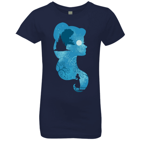 T-Shirts Midnight Navy / YXS Beauty Portrait Girls Premium T-Shirt