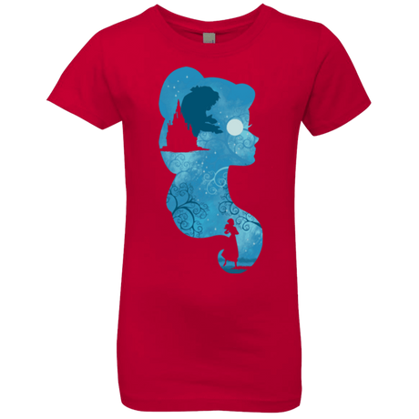 T-Shirts Red / YXS Beauty Portrait Girls Premium T-Shirt