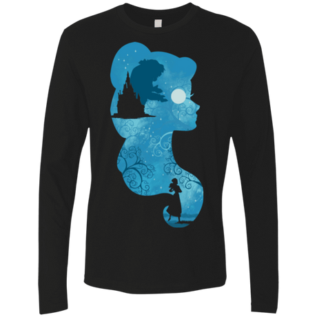 T-Shirts Black / S Beauty Portrait Men's Premium Long Sleeve