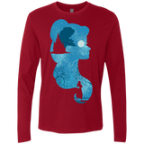 T-Shirts Cardinal / S Beauty Portrait Men's Premium Long Sleeve