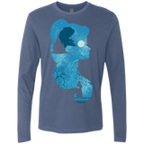 T-Shirts Indigo / S Beauty Portrait Men's Premium Long Sleeve