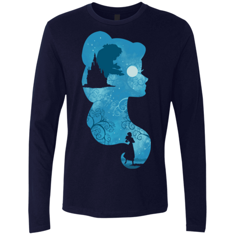 T-Shirts Midnight Navy / S Beauty Portrait Men's Premium Long Sleeve