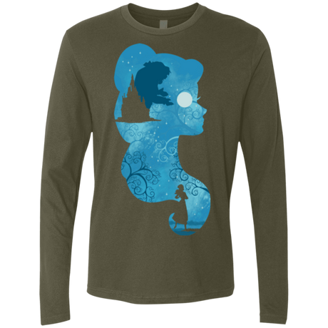 T-Shirts Military Green / S Beauty Portrait Men's Premium Long Sleeve