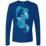 T-Shirts Royal / S Beauty Portrait Men's Premium Long Sleeve