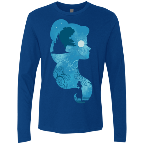 T-Shirts Royal / S Beauty Portrait Men's Premium Long Sleeve