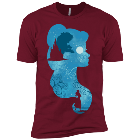 T-Shirts Cardinal / X-Small Beauty Portrait Men's Premium T-Shirt