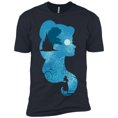 T-Shirts Indigo / X-Small Beauty Portrait Men's Premium T-Shirt