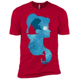 T-Shirts Red / X-Small Beauty Portrait Men's Premium T-Shirt