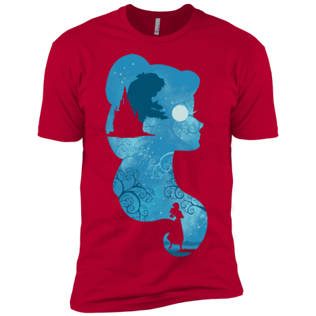 T-Shirts Red / X-Small Beauty Portrait Men's Premium T-Shirt