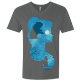 T-Shirts Heavy Metal / X-Small Beauty Portrait Men's Premium V-Neck