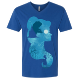 T-Shirts Royal / X-Small Beauty Portrait Men's Premium V-Neck