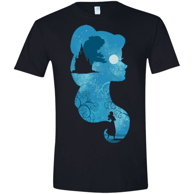 T-Shirts Black / X-Small Beauty Portrait Men's Semi-Fitted Softstyle